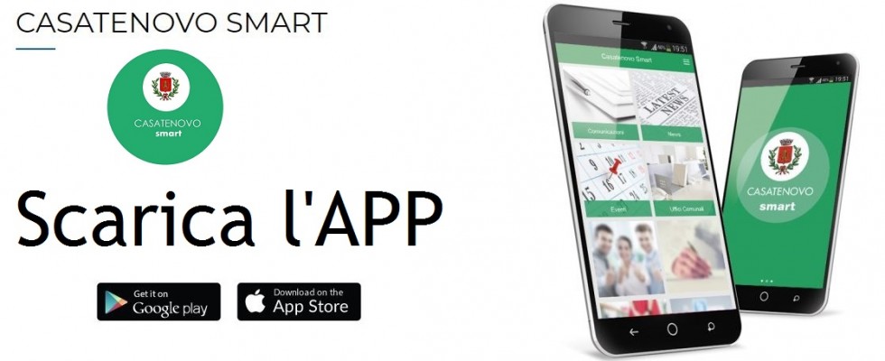 Link per scaricare la App Casatenovo Smart